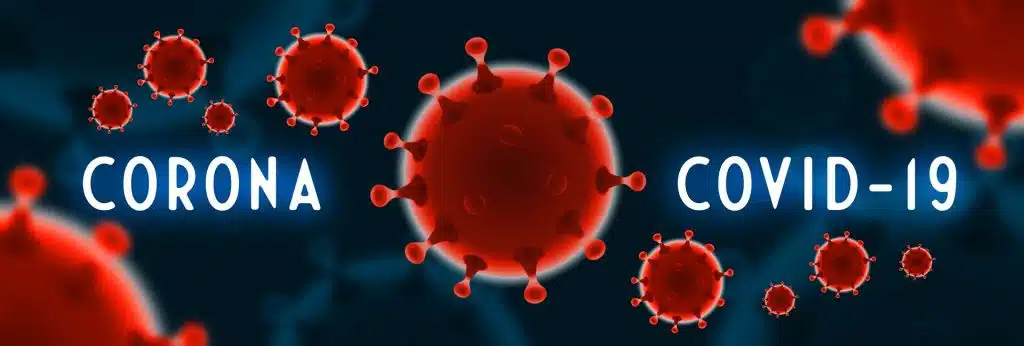 Depiction of Covid-19 Virus