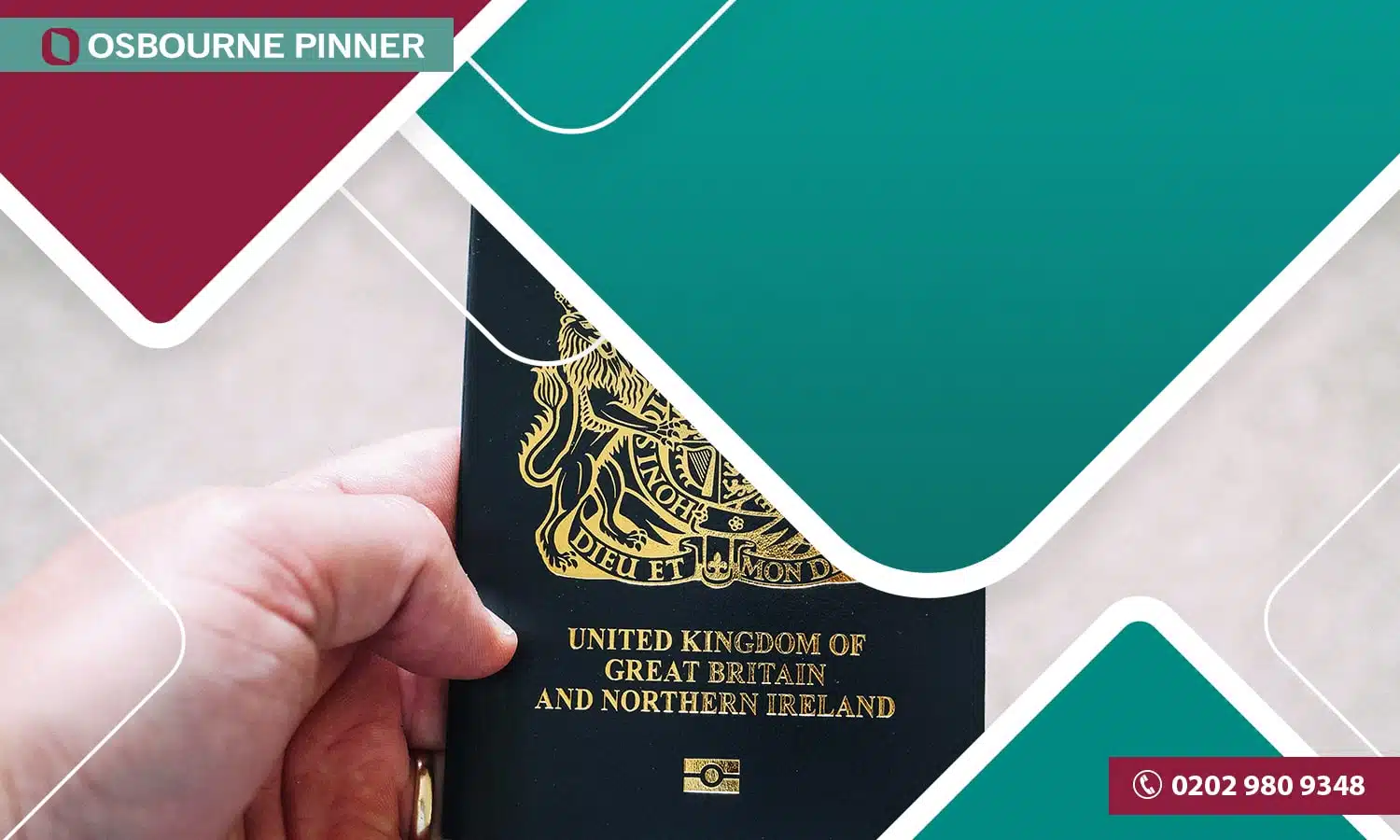Image Of A UK Passport