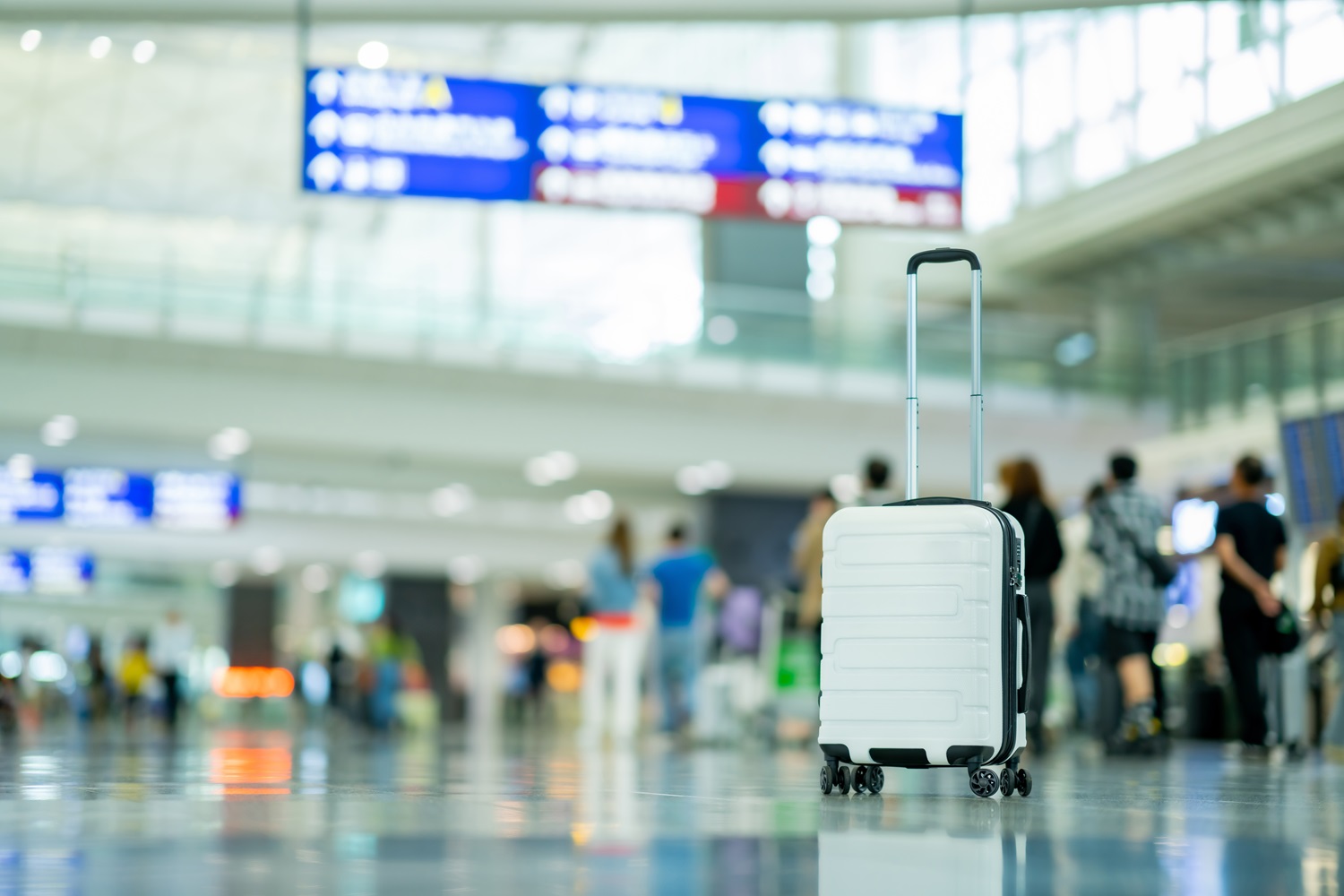 Suitcase in Airport