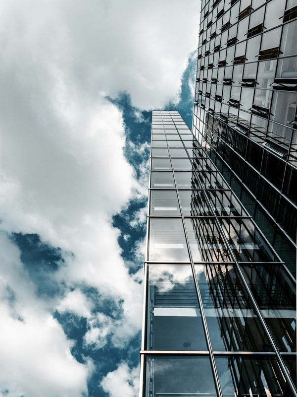 Commercial Building Against Sky