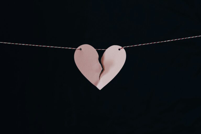Broken Heart On String