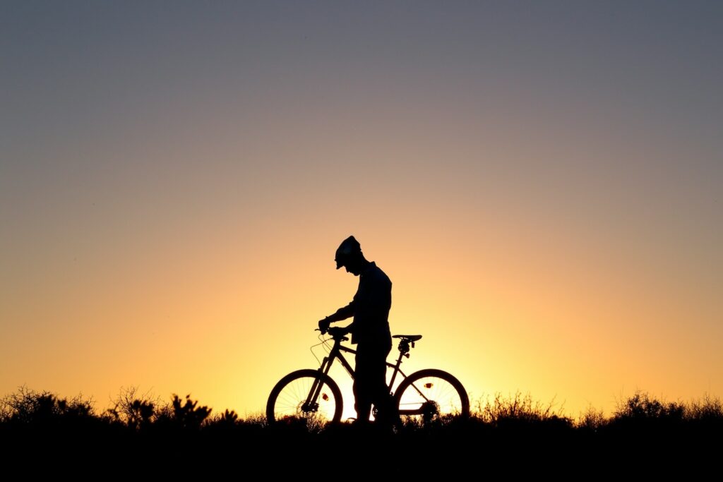 Man On Bike