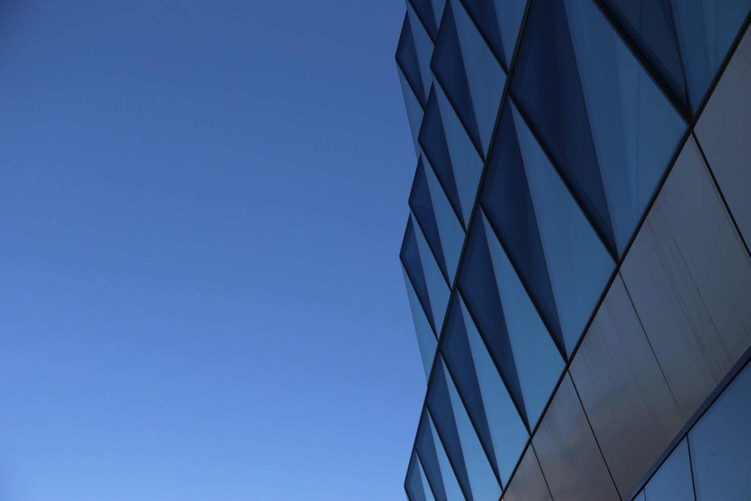 Close up detail of commercial building