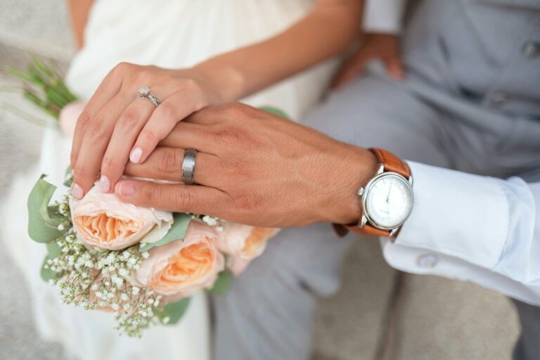 Couple Getting Married - Hands Together