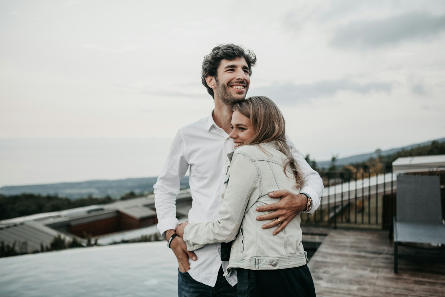 Couple Hugging