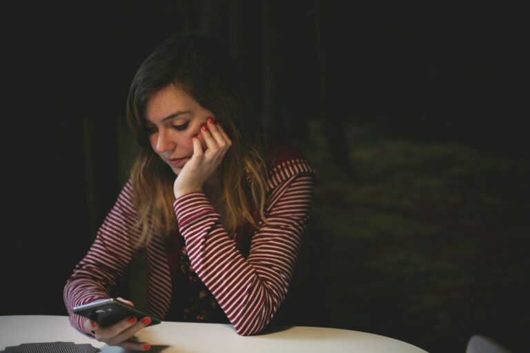 Woman Calculating Divorce Asset Split