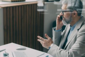 Temporary Worker In Office