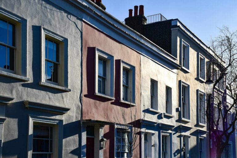 Charming Row of Townhouses in London