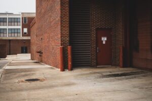 side entrance for commercial property