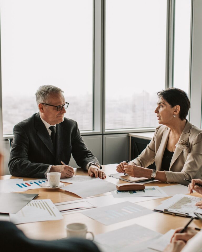meeting with executives